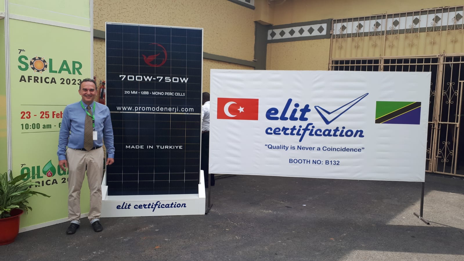 23-25 Şubat 2023 tarihinde Dar es Salaam, Tanzanya’da düzenlenen “SOLAR AFRICA 2023” Fuarında katılımcı ve Gold Sponsor olarak yer aldık